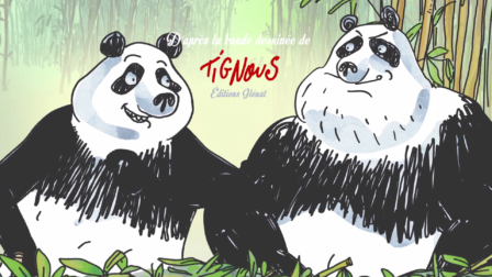 Pandas Dans La Brume - Still de la saison - série animée par squarefish studio