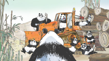 Pandas Dans La Brume - Série animée dans les studios de Squarefish - extrait de la saison 2